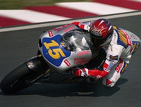Doriano Romboni au Grand Prix du Japon en 1996.