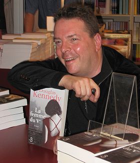 Douglas Kennedy au Salon du livre de Paris,mars 2008