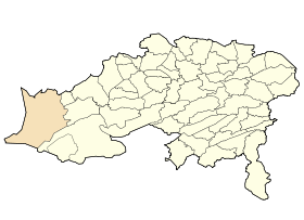 Dz - 05-15 Metkaouak - Wilaya de Batna map.svg