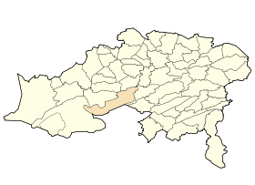 Dz - 05-18 Tilatou - Wilaya de Batna map.svg