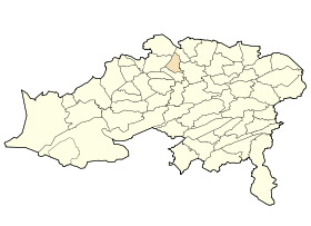 Dz - 05-28 Ksar Bellezma - Wilaya de Batna map.svg