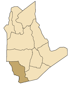 Dz - 11-07 Tin Zaouatine - Wilaya de Tamanrasset map.svg