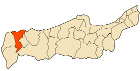 Dz - 42-03 - Larhat - Wilaya de Tipaza map.svg