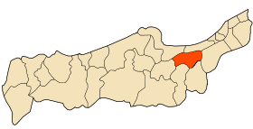 Dz - 42-34 - Sidi Rached - Wilaya de Tipaza map.svg