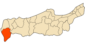 Dz - 42-41 - Beni Milleuk - Wilaya de Tipaza map.svg