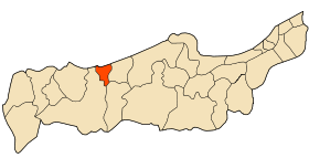 Dz - 42-42 - Hadjeret Ennous - Wilaya de Tipaza map.svg