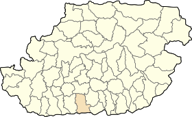 Dz - Agouni Gueghrane (Wilaya de Tizi-Ouzou) location map.svg
