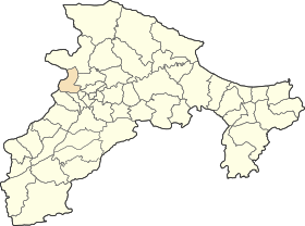 Dz - Akfadou (Wilaya de Béjaïa) location map.svg
