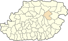 Dz - Azazga (Wilaya de Tizi-Ouzou) location map.svg