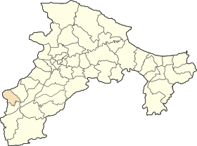 Dz - Beni Mellikeche (Wilaya de Béjaïa) location map.svg