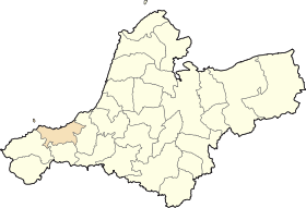 Dz - Beni Saf (wilaya de Aïn Témouchent) location map.svg