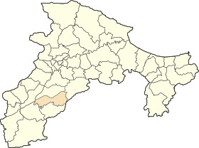Dz - Bouhamza (Wilaya de Béjaïa) location map.svg
