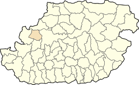 Dz - Draâ Ben Khedda (Wilaya de Tizi-Ouzou) location map.svg