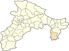 Dz - Draâ El-Kaïd (Wilaya de Béjaïa) location map.svg