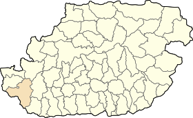 Dz - Draâ El Mizan (Wilaya de Tizi-Ouzou) location map.svg