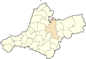 Dz - Hammam Bouhadjar (wilaya de Aïn Témouchent) location map.svg