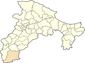 Dz - Ighil Ali (Wilaya de Béjaïa) location map.svg
