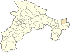 Dz - Melbou (Wilaya de Béjaïa) location map.svg