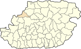 Dz - Sidi Nâamane (Wilaya de Tizi-Ouzou) location map.svg