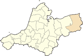 Dz - Tamzoura (wilaya de Aïn Témouchent) location map.svg