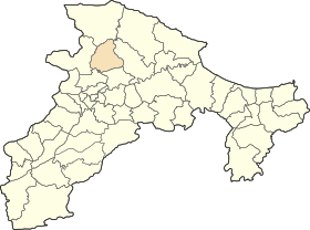 Dz - Taourirt Ighil (Wilaya de Béjaïa) location map.svg