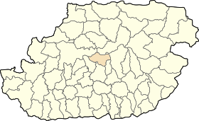 Dz - Tizi Rached (Wilaya de Tizi-Ouzou) location map.svg