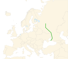 Itinéraire de la route européenne 115