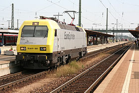 Locomotive de la série 127 à Ingolstadt