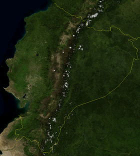 carte : Géographie de l'Équateur