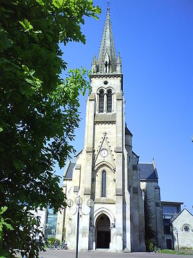 Eglise de Mérignac Gironde (France)