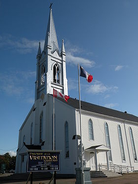 L'église de Grande-Digue.