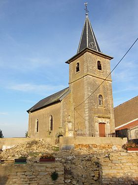 Église paroissiale Saint Hilaire à Allamont.