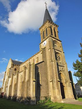 Eglise paroissiale Saint-Laurent à Fléville.