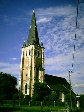 Église Saint-Vaast à Hallennes-lez-Haubourdin