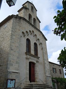 Image illustrative de l'article Église Saint-Marc de Montréal (Ardèche)