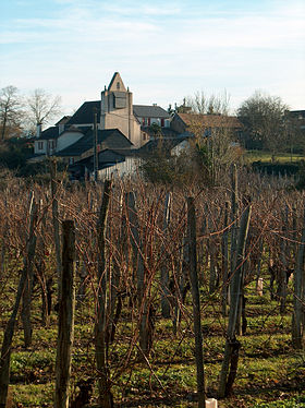 Église de Saint-Faust de bas et propriété viticole