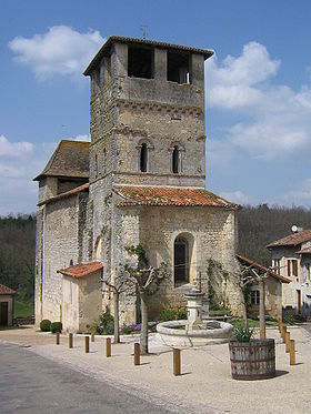 L'église de Siorac-de-Ribérac