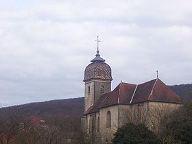 L'église Saint-Léger à Vieilley