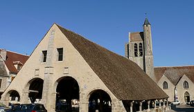 Halle et église Saint-Martin