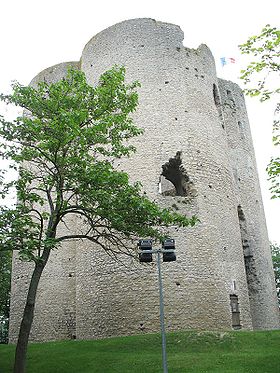 Ruines du donjon, appelées Tour de Guinette.