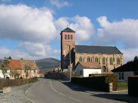Étueffont : l'église Saint-Valbert