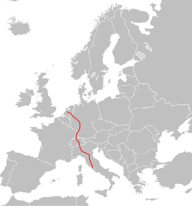 Itinéraire de la route européenne 35
