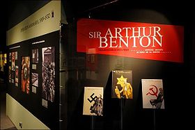 Sir Arthur Benton au mémorial