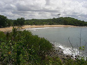 Plage d'Ezile bay village