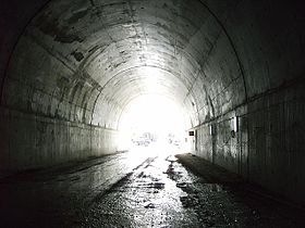Sortie Sud du tunnel