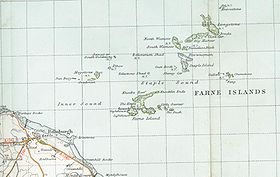 Cartographie des îles Farne