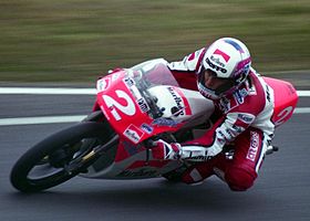 Fausto Gresini au GP du Japon 1992