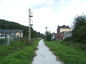 L'ancienne gare de « Flénu-Produits »