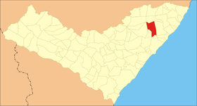 Localisation de Flexeiras sur une carte