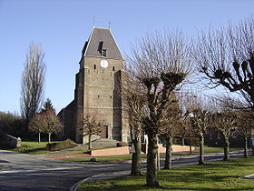 Église Saint-Rémy et centre du village